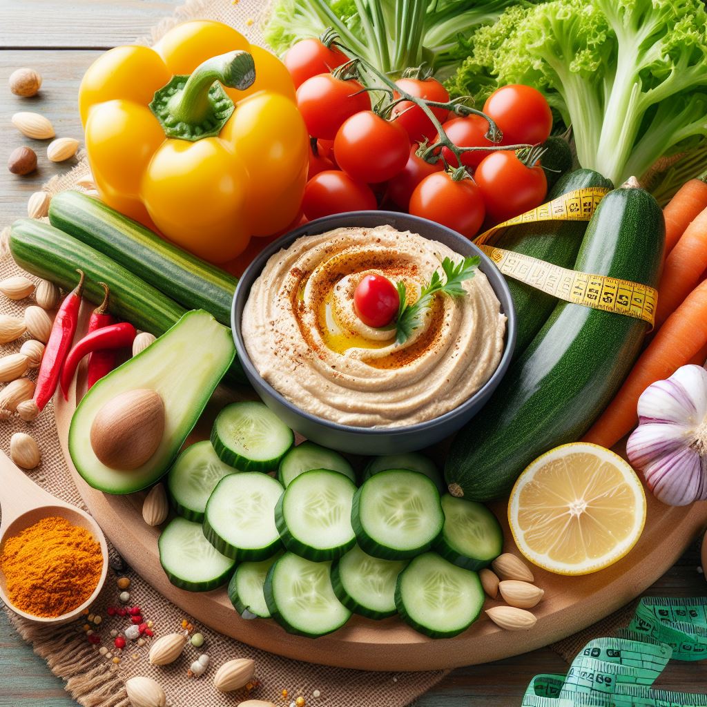 Combining Hummus and Vegetables for Weight Loss