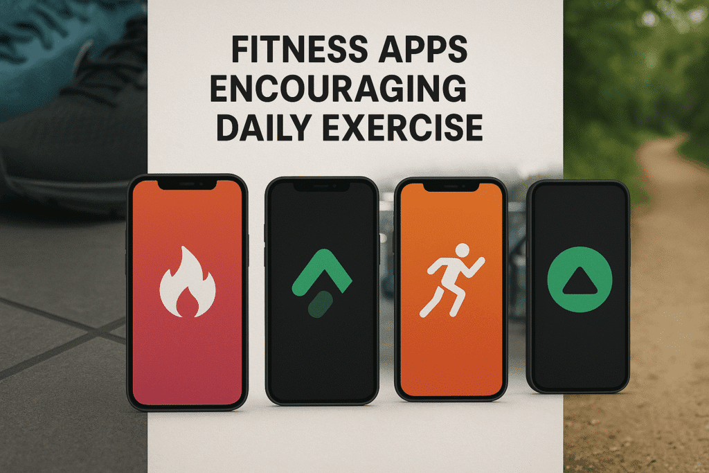 Fitness Apps to Encouraging Daily Exercise & Stay Active
