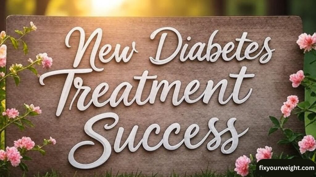 New Diabetes Treatment Success