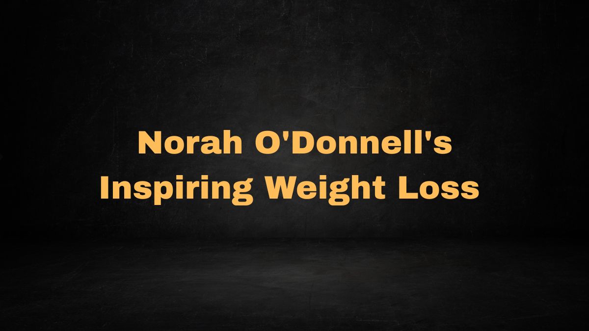 Norah O'Donnell's Inspiring Weight Loss Journey 40 Pounds Lighter and